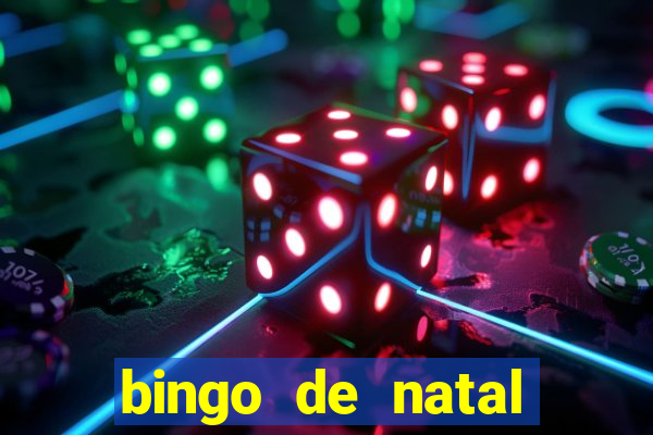 bingo de natal para imprimir gratis